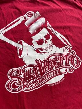 Suavecito Men's Short-Sleeve Graphic Tee - Red